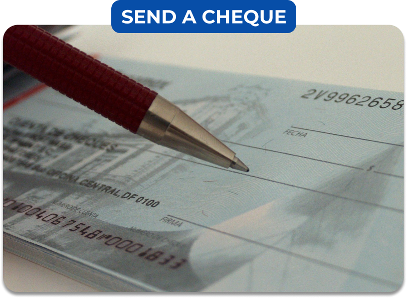 Send a Cheque